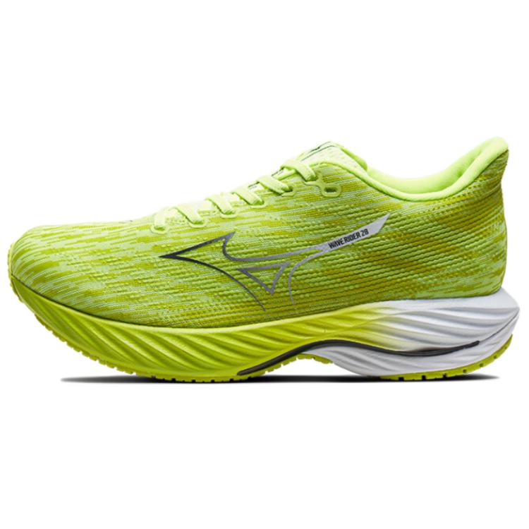 Mizuno Wave Rider 28 'Neo Lime' Sneakers J1GC240309