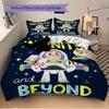 3pcs set Toy Story1pc of quilt cover+2pcs of pillowcase, no core, print bedding, All Seasons Bedroom Setting015