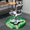 1pc Green Lantern Chair Carpet for Office Non-Slip, Indoor Non-Slip Washable Carpet, Non-Shedding Mat For Office yy251030058