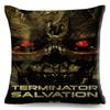 Терминатор T Cushion Чехол Декор Классический Фильм Робот Воин Наволочка Полиэстер Наволочка для Дивана Дома Автомобиля xсм
