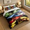 Soft Bedding Set A-Attack O-On T-Titans Pattern, 1 Duvet Cover Plus 2 Pillowcases Stylish Bedroom Home Textile