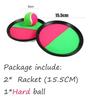 Children Toss & Catch Ball Sticky Balls Sports Toys Parent-child Interaction Gifts Summer Outdoor Beach Toy Multiplayer Game TMZ