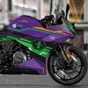 Для защиты и декора аксессуаров мотоцикла с набором наклеек CFMOTO 250SR 300SR Наклейки на обтекатель в различн