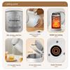 Midea 1.7L 316L Stainless Steel Electric Kettle CN plug (adapter included)