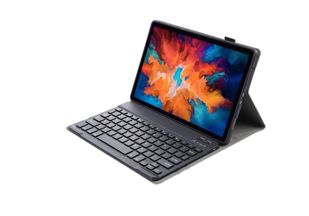 Защитный чехол для Xiaomi Mi Pad 8 и Redmi Pad 2 с Bluetooth-клавиатурой с 7-цветной подсветкой