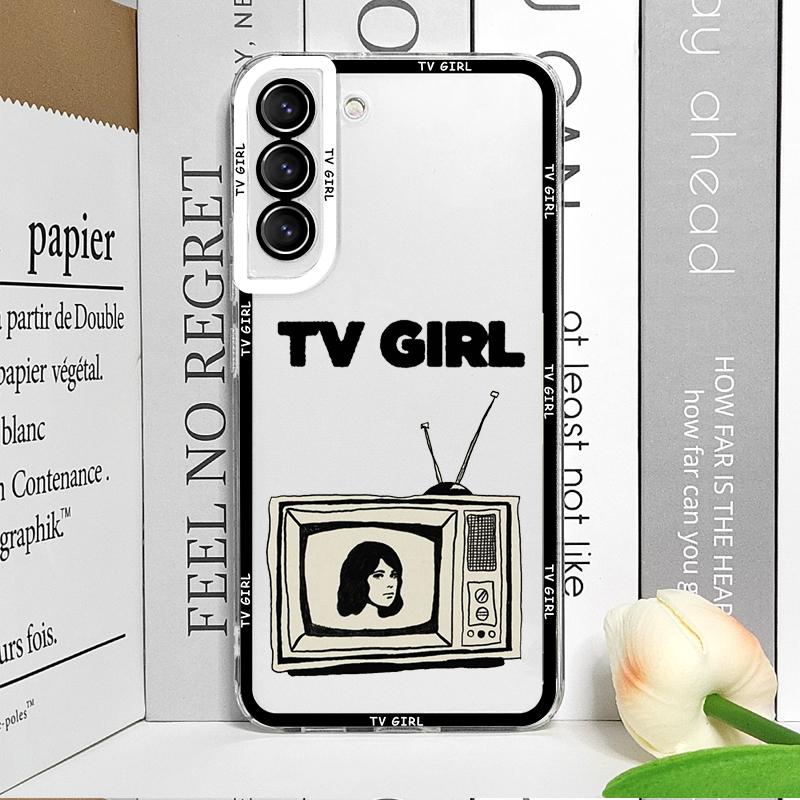 Модный Чехол для Телефона с Изображением Певицы TV Girl Музыкальные Альбомы для Samsung Galaxy A14 4G A16 A55 A54 A36 A53 A13 5G A15 A25 A52 Прозрачный Мягкий Чехол