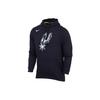 Nike San Antonio Spurs NBA Casual Sport Hoodie Fleece Sweatshirt Unisex Sweatshirt Black AA3698-011