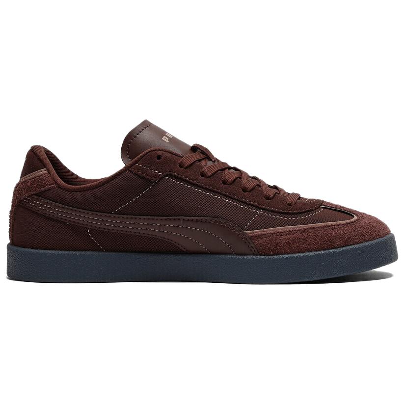 Puma Клубные низкие кеды для скейтборда Унисекс Темно-коричневые