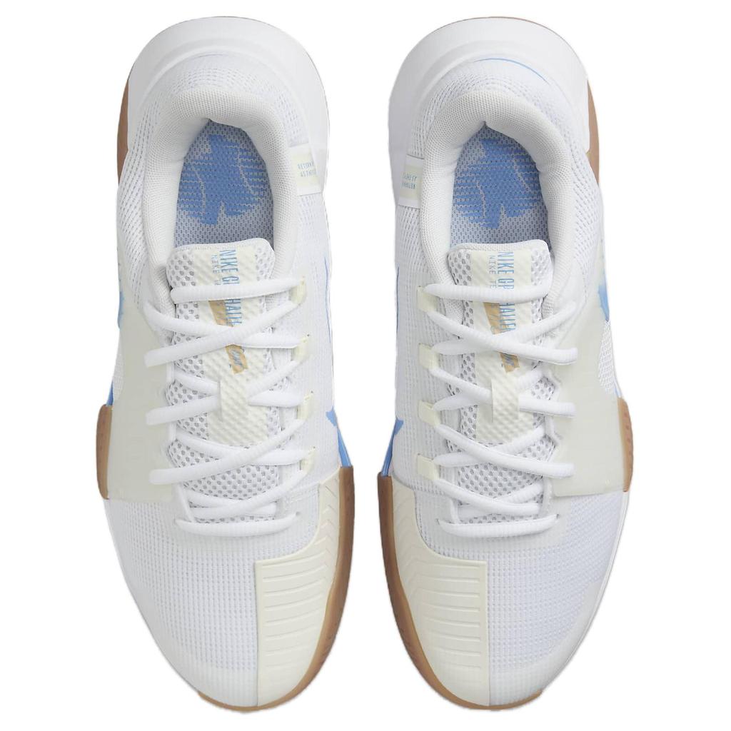 Nike Женские кроссовки Zoom GP Challenge 1 HC Белый Голубой Жевательная резинка Парус Жевательная резинка-Светло-коричневый FB3148-105