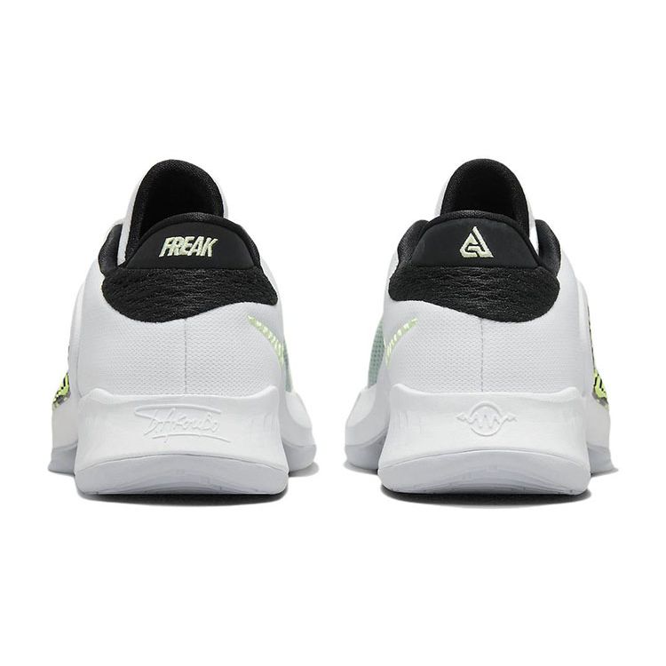 Nike Zoom Детские кроссовки Freak 4 GS Gree Coastline Белый Черный Barely-Volt DQ0553-100