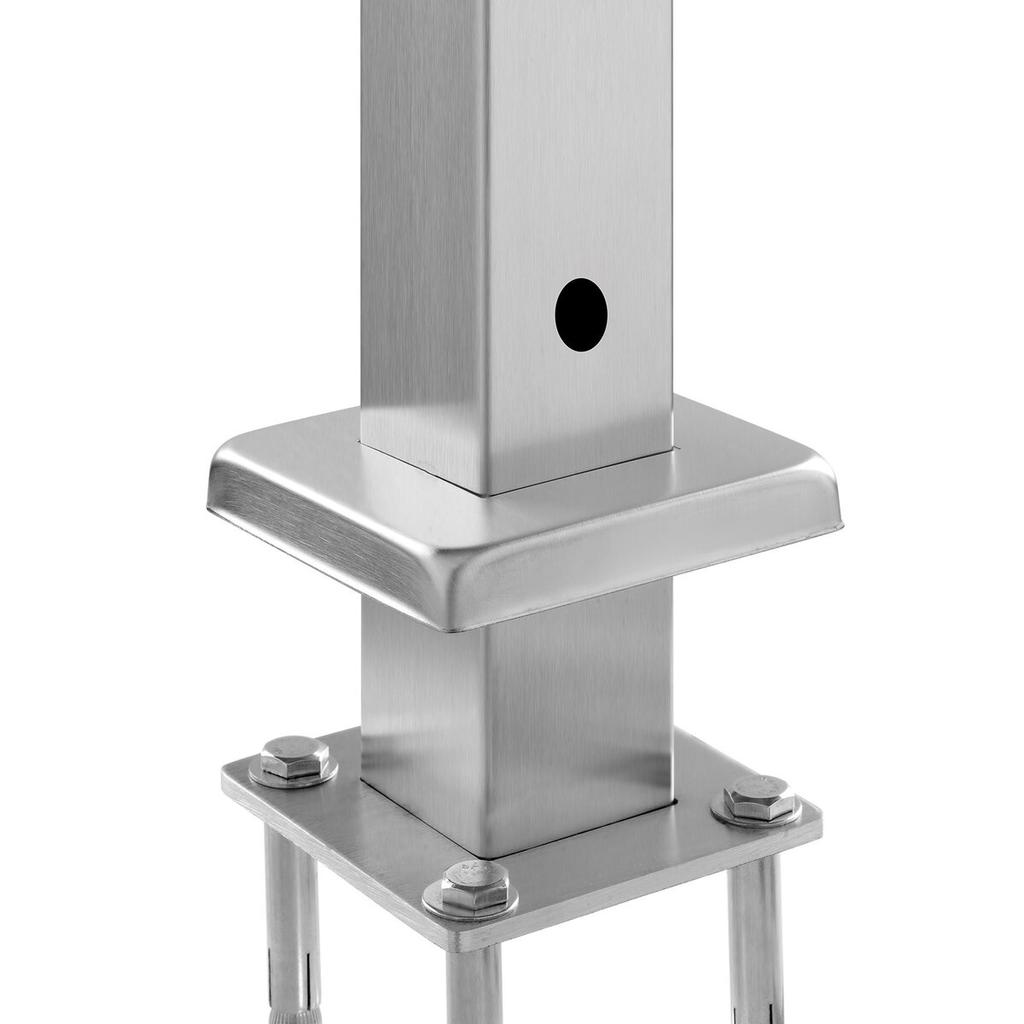 Cable Railing Post 42x2x2 Inch Pre-Drilled Post 1JZLGZXYS1061EF8W001V0