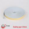 Самоклеящаяся EPDM уплотнительная лента для дверей и окон: Ветро- и звукоизоляционное уплотнение