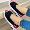 Fashion Summer Women's Shoes Platform Sandals Stretch Fabric Fashion Shoes Women Comfort Walking Ladies Sandalias Female Casual Footwear