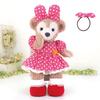 Cushu Cush Duffy ShellieMay Costume Plush Toy Sold Separately Made In Japan Cute Clothes Pink Polka Dots One Piece Head Ribbon Petticoat Shoes 4 Piece