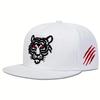 Унисекс Бейсболки Snapback с вышивкой тигра в стиле хип-хоп, весенне-осенние, регулируемые, повседневные, для улицы, защита от солнца
