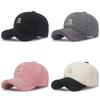 Teddy Fleece Winter Baseball Cap With Curved Brim And Adjustable Strap For Womens Streetwear