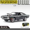 1:24 Dodge Charger 1970 Форсаж и Гнев Литой Автомобиль Diecast Игрушечные Транспортные Средства Модель Автомобиля Классическая Коллекция для Отображения Хобби Украшения Подарки