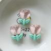 5 шт. Смоляные Цветы Тюльпаны DIY Тюльпан Подсолнух Обувь Поделки Аксессуары Подвески Цветочные Украшения для Украшений Обуви