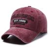 Visor Peaked Cap Classic EST.1889 Sunscreen Hats Fashion Casquette  For Man Women
