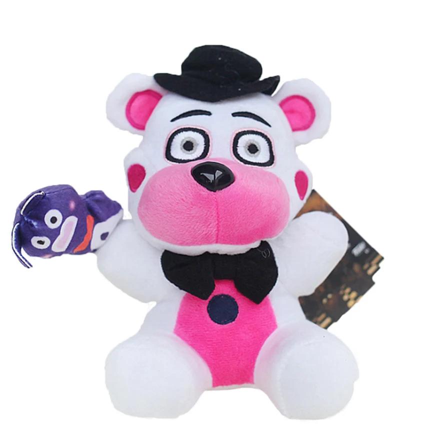 .Пять ночей с Фредди (FNAF) - Симпатичные плюшевые игрушки. Игровые куклы 18 см: Мишка Бонни, Фокси из Анимационного Сериала. Плюшевый Фредди
