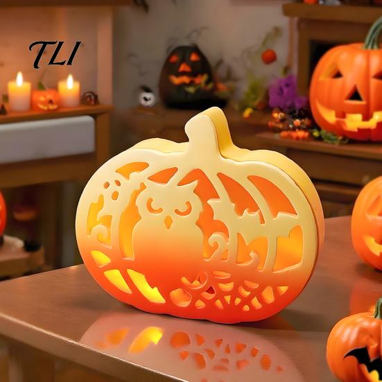 Форма-коробка для тыквы 1 набор Абажур для Хэллоуина Силиконовая форма, DIY Полые формы для поделок Заливка гипсом, цементом, эпоксидной смолой для поделок
