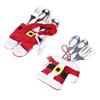 1/2/3 Set Xmas Tableware Bags Christmas Spoon Fork Set Suit Holder Pockets