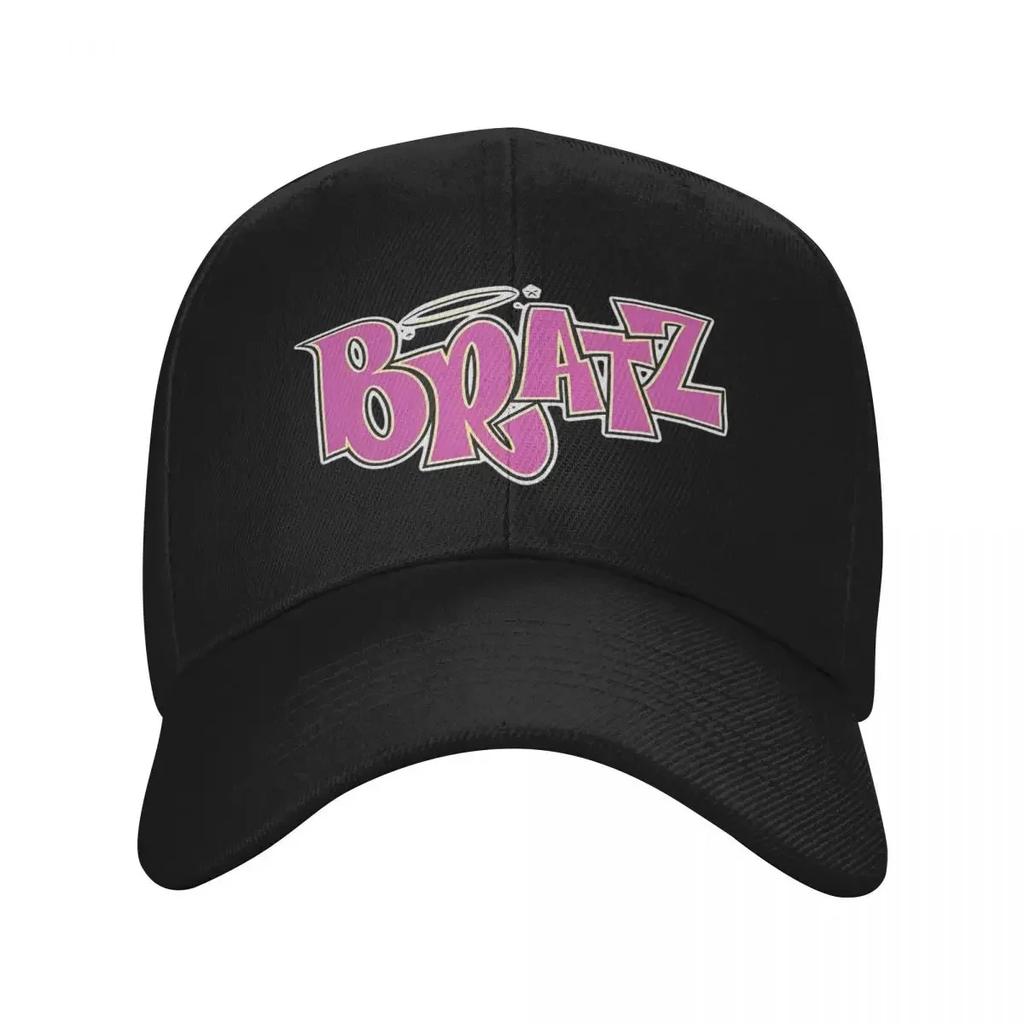 Логотип Bratz Повседневная Бейсболка Весенняя Тракерская Кепка Оптом На Открытом Воздухе Спортзал Снэпбэк Кепка Унисекс Мужская Модная Бейсболка