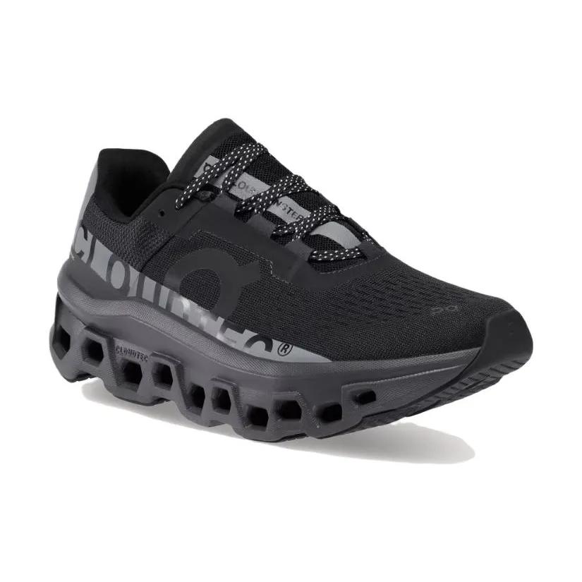 On Running CloudmOnster Lumos Black Women's (Unisex) Running Shoes 62.98393