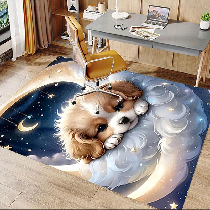 1PC Moon Cloud Extra Large Non-Slip Floor carpet, Office, family, bedroom, Studio - Large Area RugJ0391