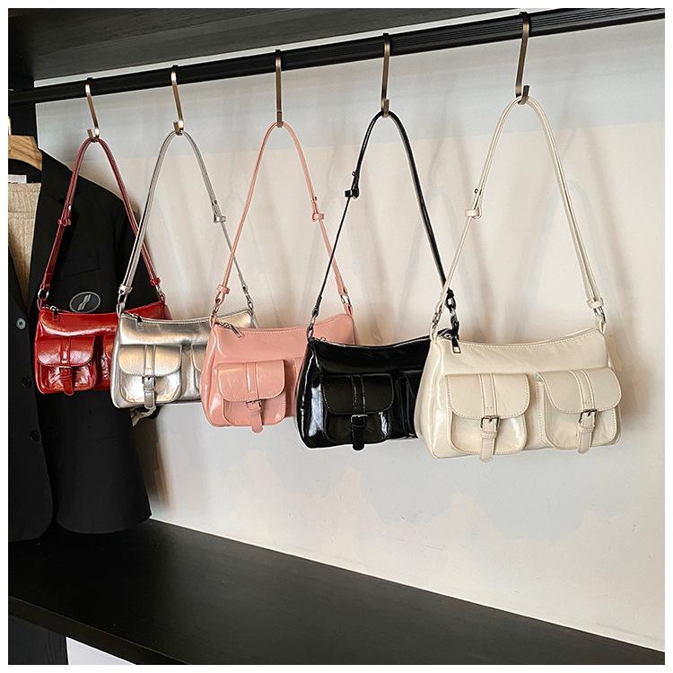 Premium sense niche bag women's large capacity 2025 new spring and summer retro shoulder underarm bag work commuter bag