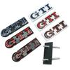For VW VOLKSWAGEN 2026 New Metal GTI Logo Car Front Grille Emblem Badge for Volkswagen Polo Caddy Golf 4 5 6 8 Jetta Tiguan Tour