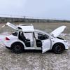 1:24 Tesla Model X Diecast Alloy Pull-Back SUV Model Car - X_Black