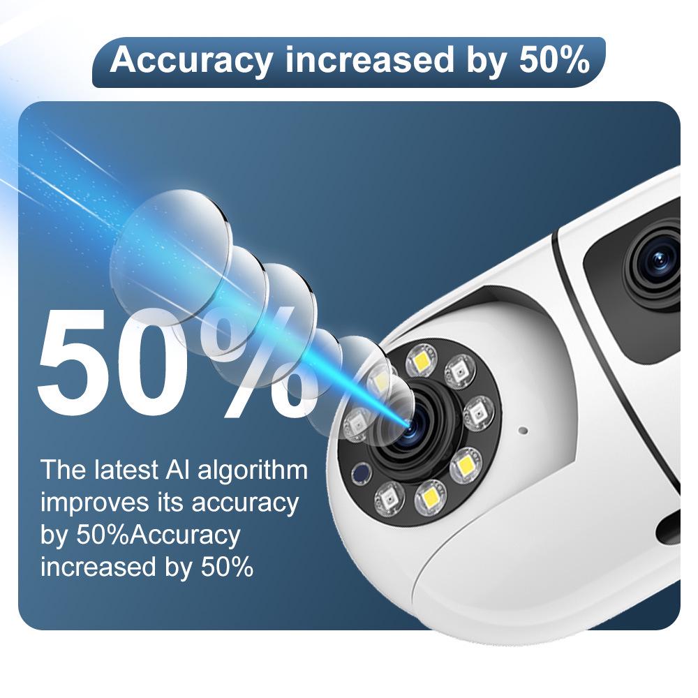 Умная HD цветная бинокулярная камера ночного видения 3 Мп с WiFi, Bluetooth и двусторонней голосовой связью