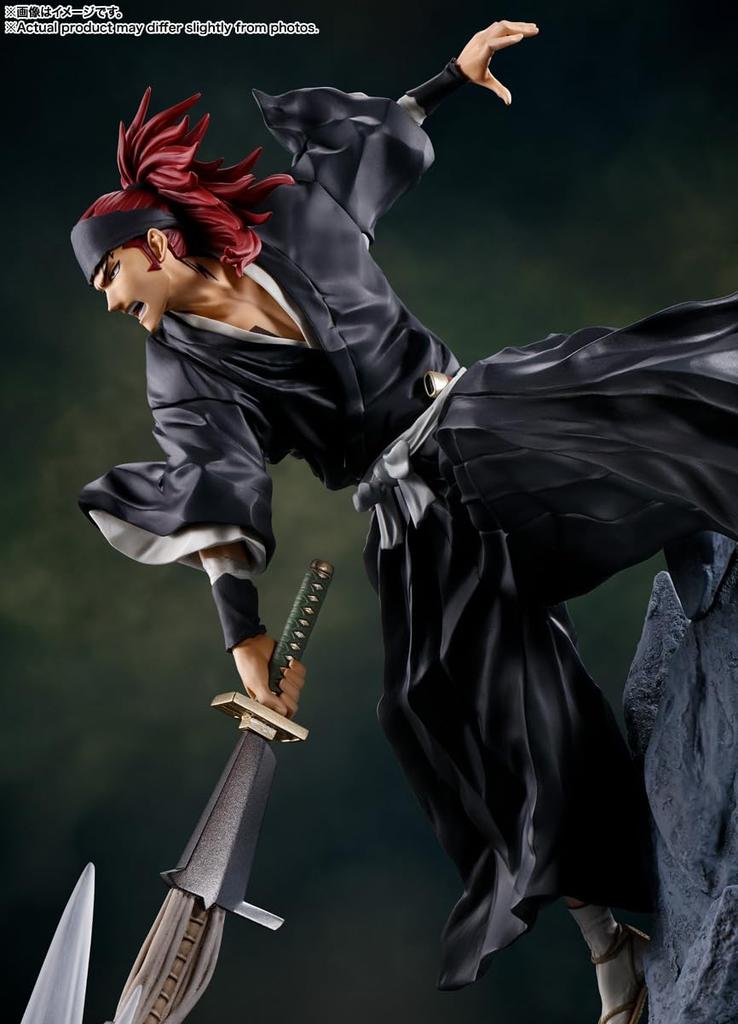 TAMASHII NATIONS Figuarts ZERO BLEACH Renji Abarai Thousand Year Blood War 250 мм ПВХ АБС окрашенная полная фигурка - - Приблизительно. &