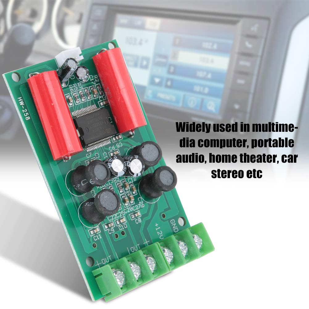 Мини цифровой усилитель HW-258 TA2024 Плата автомобильного Hi-Fi усилителя - Компактный мощный автомобильный усилитель для лучшего качества звука, #611