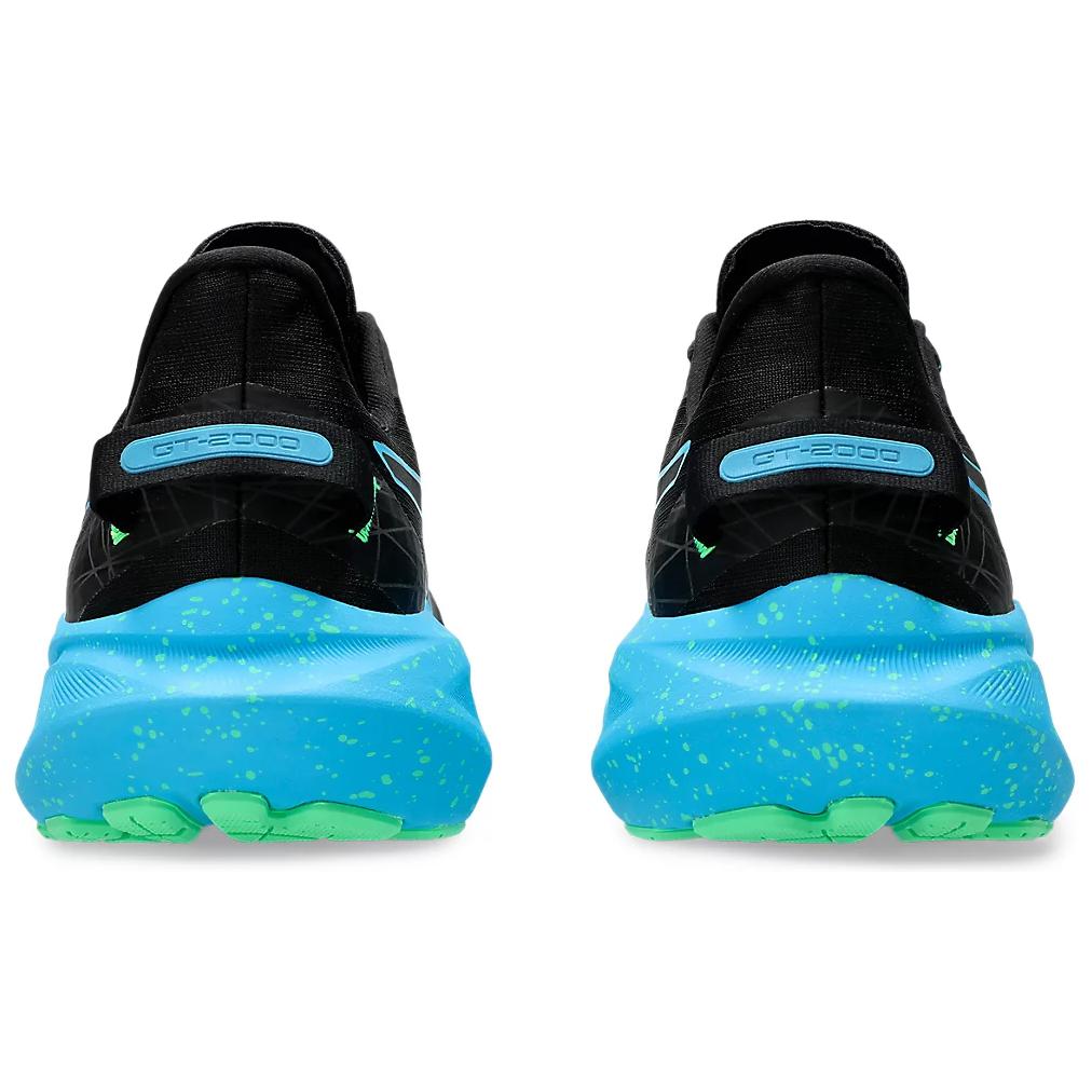 Asics GT 2000 13 Lite-Show Digital Aqua мужские кроссовки черные Lite-Show 1011B953-001