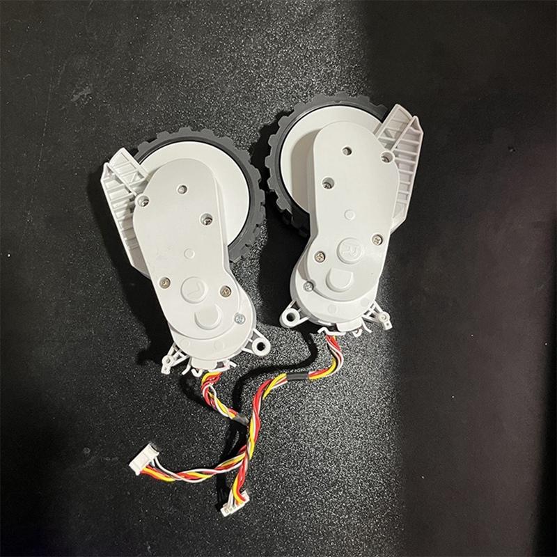 Оригинальные левое и правое колеса для робота-пылесоса-полотера Xiaomi Mijia Robot Vacuum Mop 2 Pro 2 Lite MJSTL MJST1S Ходовые колеса для робота-уборщика Запчасти