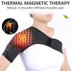 Self-heating Adjustable Single Shoulder Wrap Brace Shoulder Pain Relief Massager Brace For Rotator Cuff Cervical Shoulder Pad