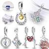 Медь Любовь Благословение Бриллиант Любовь Семья Дружба Любовь Шармы-бусины Подходят Для Пан Оригинального Браслета Сделай Сам