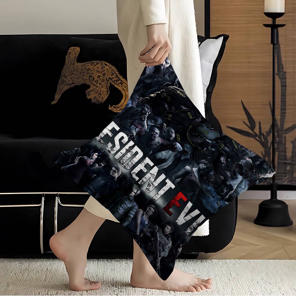 Classic Video Game RResidentsEEvils Pillow Gifts Home Office Furnishings Bedroom Sofa Car Cushion Cover Case 45x45cm