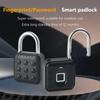Smart  Fingerprint Door Lock Keyless Quick Unlock Anti Theft BiometricPadlock IP67 Waterproof Home Travel Security Password Lock