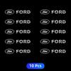Автомобильный металлический логотип Значок на багажник Наклейки для Ford Focus 2 MK2 3 4 MK3 MK4 ST Mondeo Festiva Fusion Suit Fiesta Mustang
