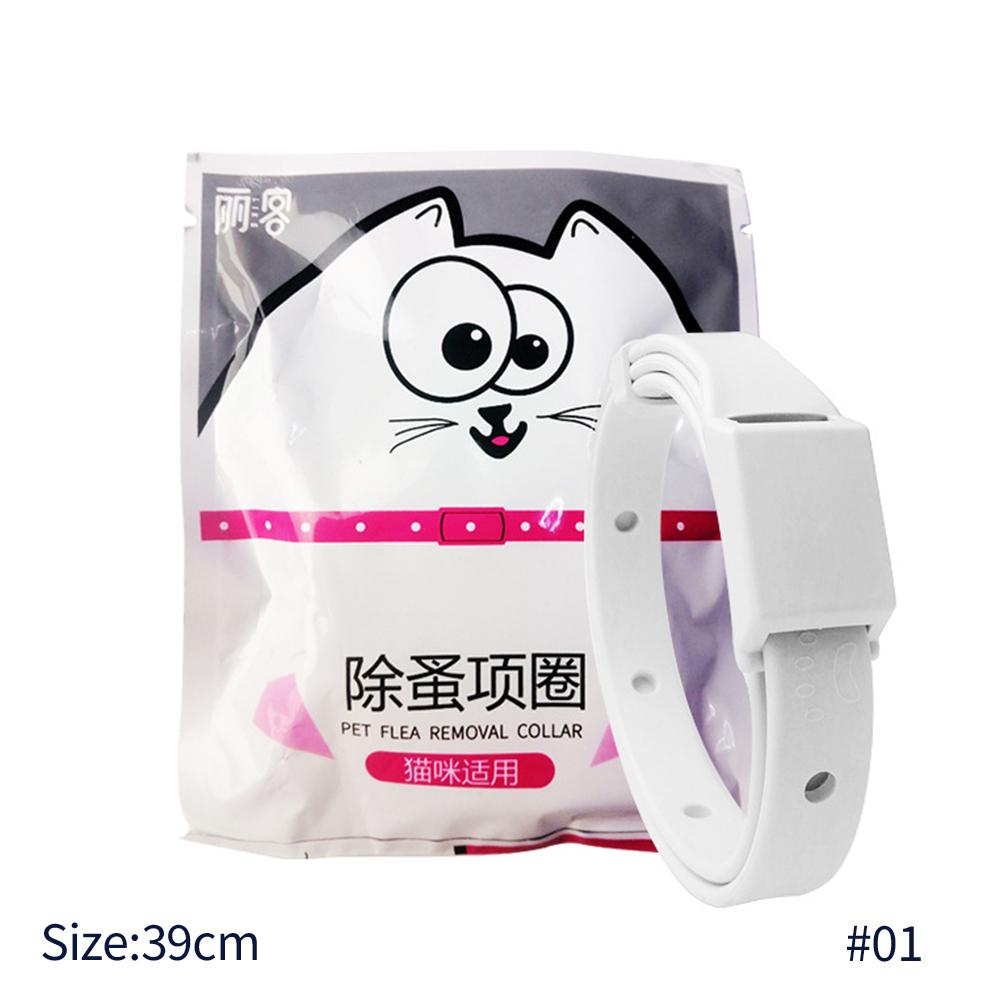 15/19inch Pet Antiparasitic Collar Anti Flea Tick Mite Lice Repellent Dog Cat Collar Deworming Collar Supplies 2 Years Shelf Life