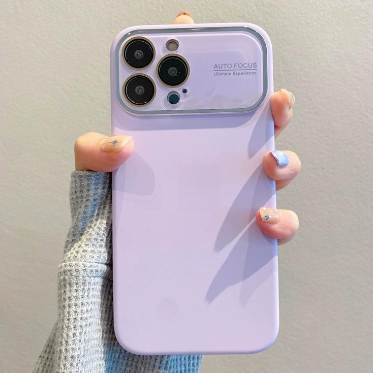 Силиконовый чехол для iPhone 15 ProMax - жидкий силиконовый чехол для iPhone с большим окном, устойчивый к падениям для Apple iPhone 15/14/13/12/11/XS