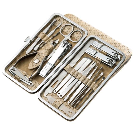 1 Set Stainless Steel Nail Clipper Plating Procedures Stylish Toenail Fingernail Manicure Cutters