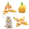 Orange Food Toys Dog Interactive Toys Pet Plush Toys