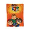 Alvin and the Chipmunks Accessories Blanket Lightweight Thin Flannel  Throw Blanket Cozy Quilt