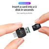 HdoorLink 2 в 1 USB C TF-кардридер Универсальный Type-C OTG высокоскоростной мини-адаптер USB 2.0 для ноутбука, ПК, мобильного телефона