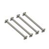 4Pcs Dogbone 51MM for WLtoys A979 A949 A959 A969 K929 Himoto E18 Spino HSP 1:18 RC Car Upgrade Parts