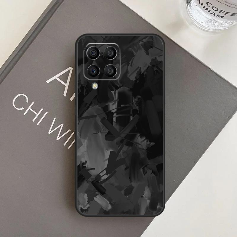 Кейс из кованого карбона для Samsung Galaxy M21 M31 M51 M12 M32 M52 M30s M20 M13 M23 M33 M53 M14 M34 M54 Чехол